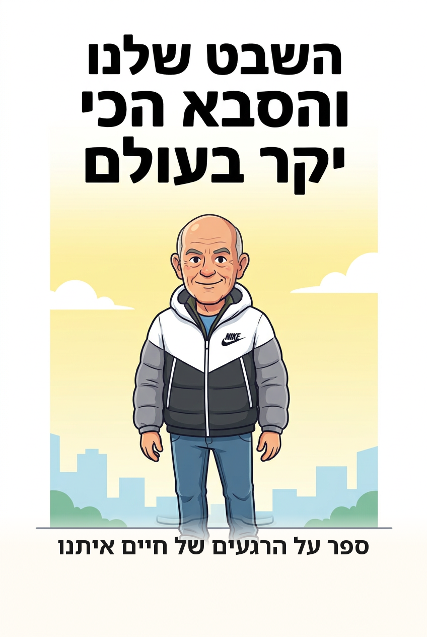 כריכת הספר השבט שלנו והסבא הכי יקר בעולם
