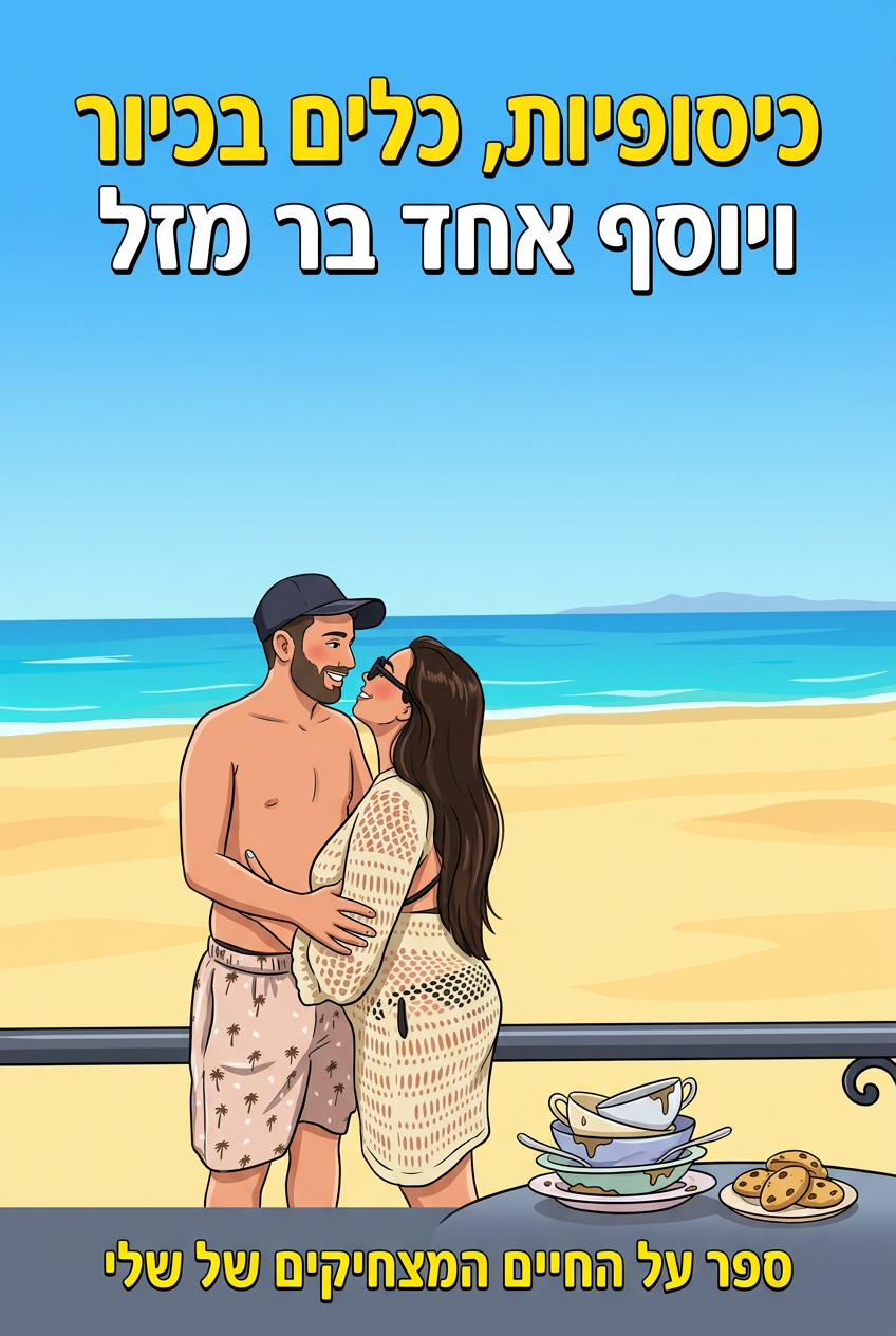 כריכת הספר כיסופיות, כלים בכיור ויוסף אחד בר מזל