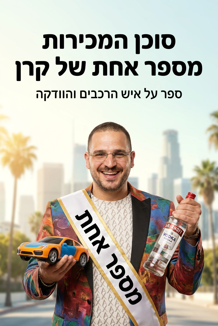 כריכת הספר סוכן המכירות מספר אחת של קרן