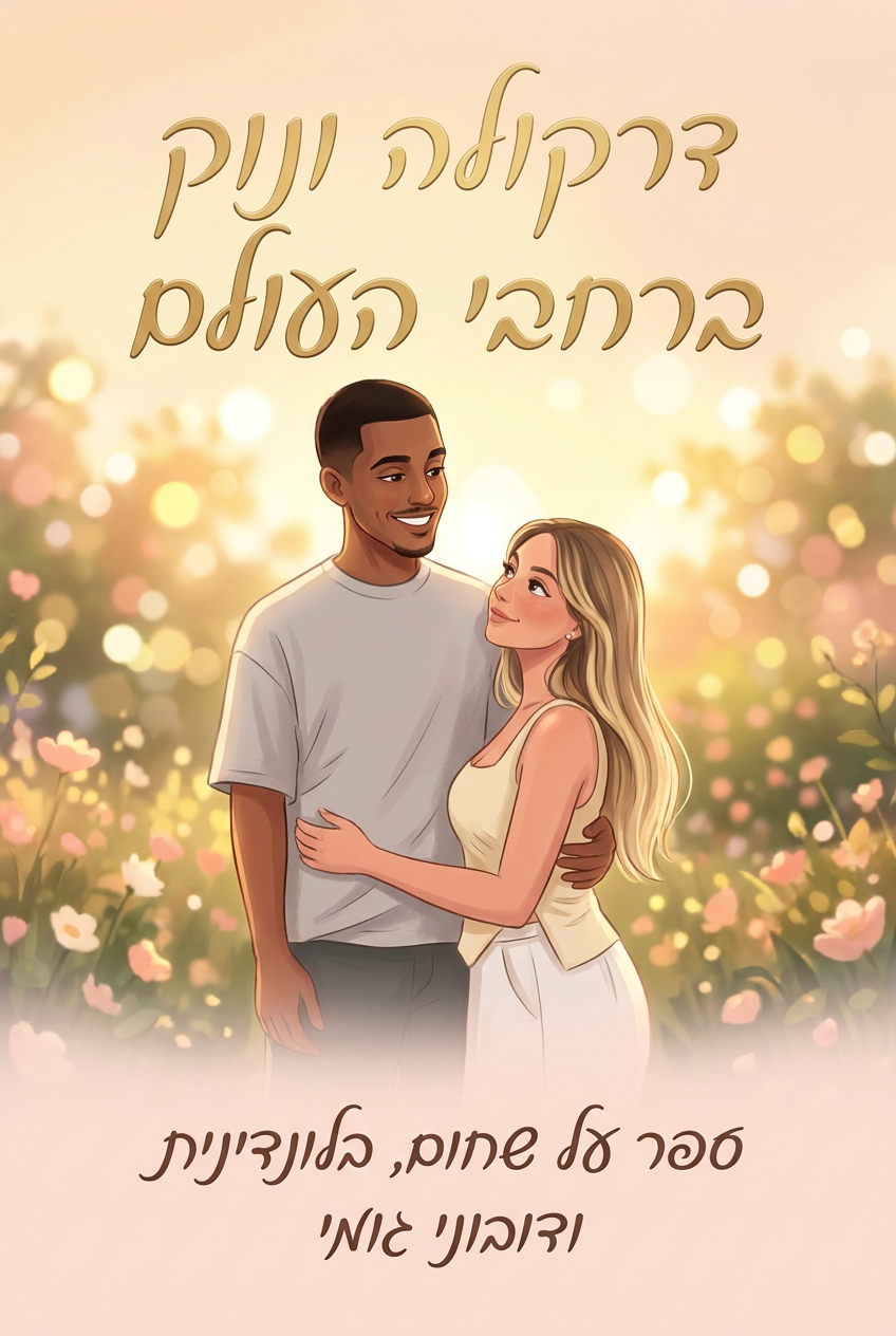 עטיפת הספר "דרקולה ונוק ברחבי העולם" — ספר של לקוח אמיתי, ספר מודפס מותאם אישית מבית ספר במתנה