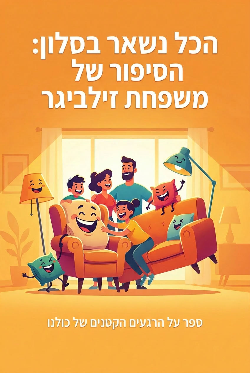 כריכת הספר: הכל נשאר בסלון: הסיפור של משפחת זילביגר