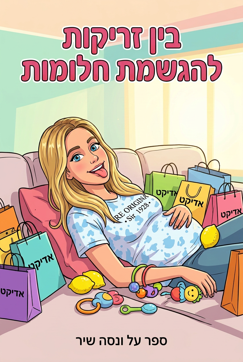 כריכת הספר בין זריקות להגשמת חלומות
