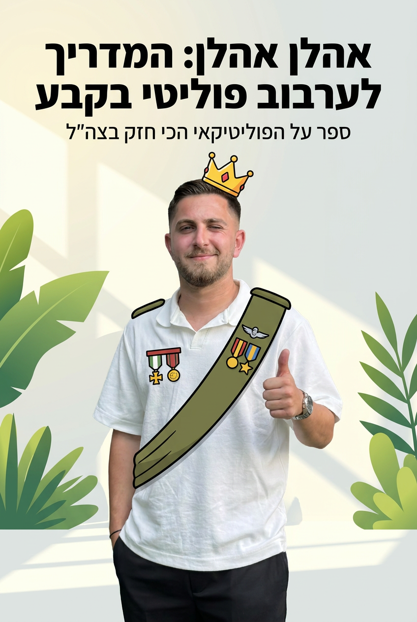 כריכת הספר אהלן אהלן: המדריך לערבוב פוליטי בקבע