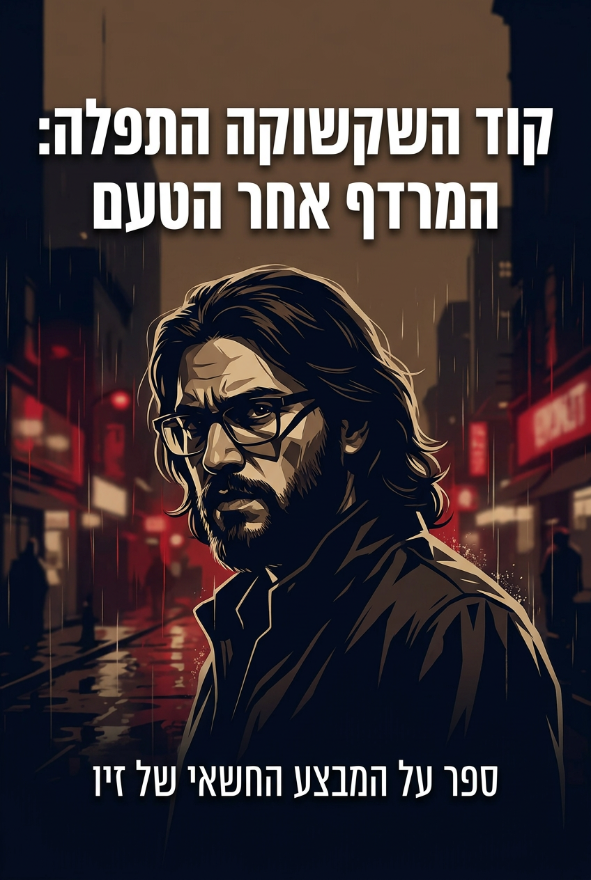 עטיפת הספר "קוד השקשוקה התפלה: המרדף אחר הטעם" — ספר של לקוח אמיתי, ספר מודפס מותאם אישית מבית ספר במתנה