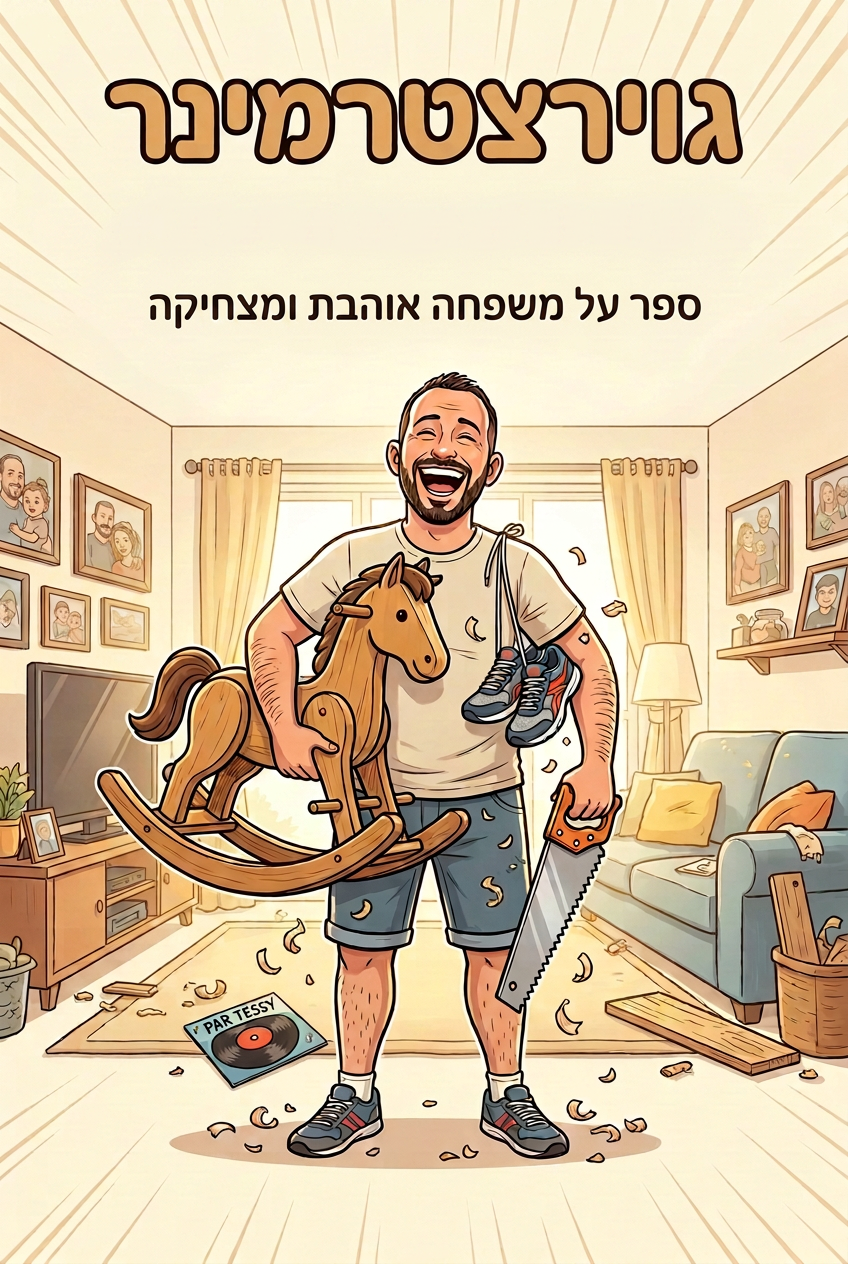 עטיפת הספר "גווירצטרמינר" — ספר של לקוח אמיתי, ספר מודפס מותאם אישית מבית ספר במתנה
