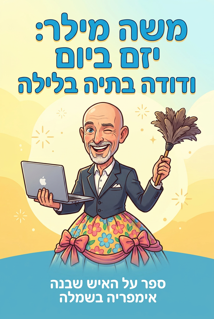 כריכת הספר משה מילר: יזם ביום ודודה בתיה בלילה