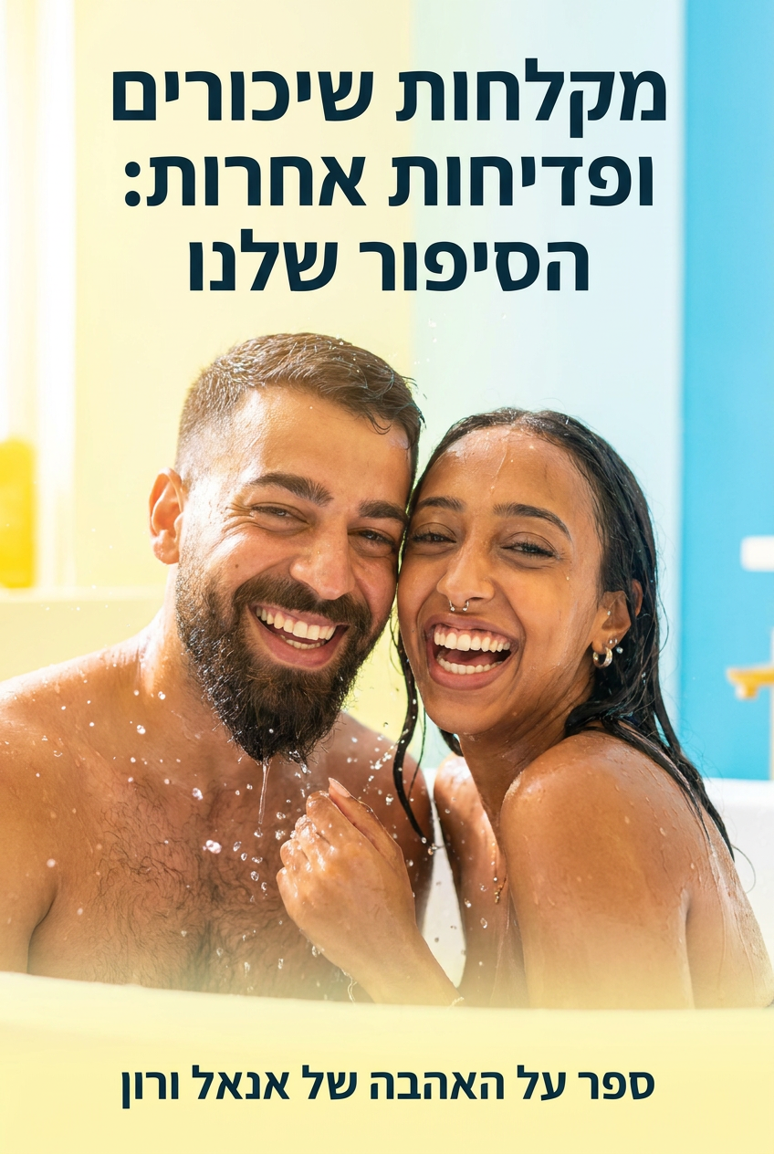 כריכת הספר: מקלחות שיכורים ופדיחות אחרות: הסיפור שלנו