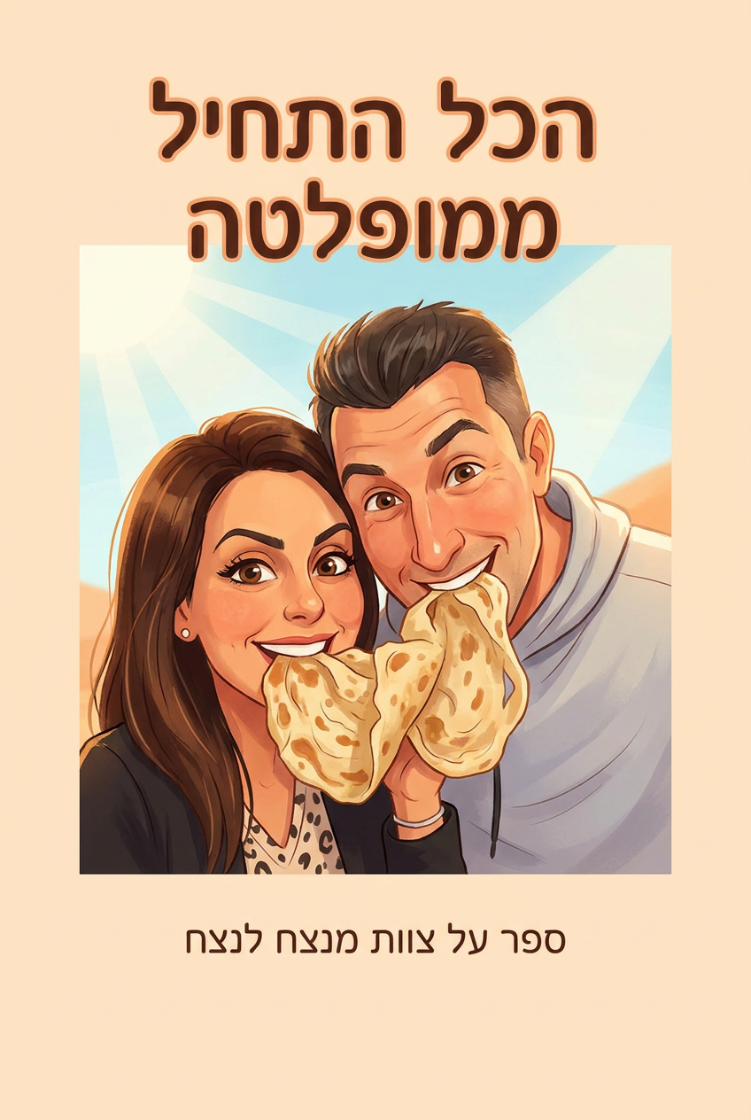 כריכת הספר: הכל התחיל ממופלטה