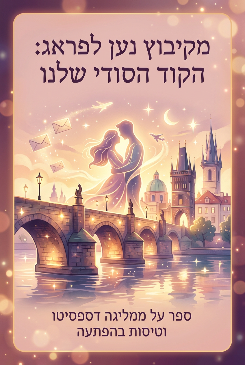 כריכת הספר מקיבוץ נען לפראג: הקוד הסודי שלנו