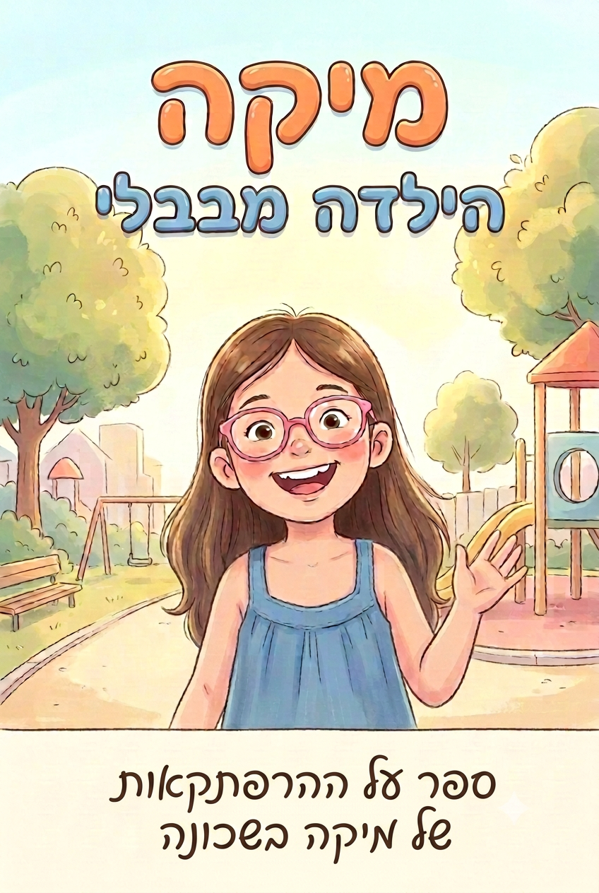 כריכת הספר מיקה הילדה מבבלי