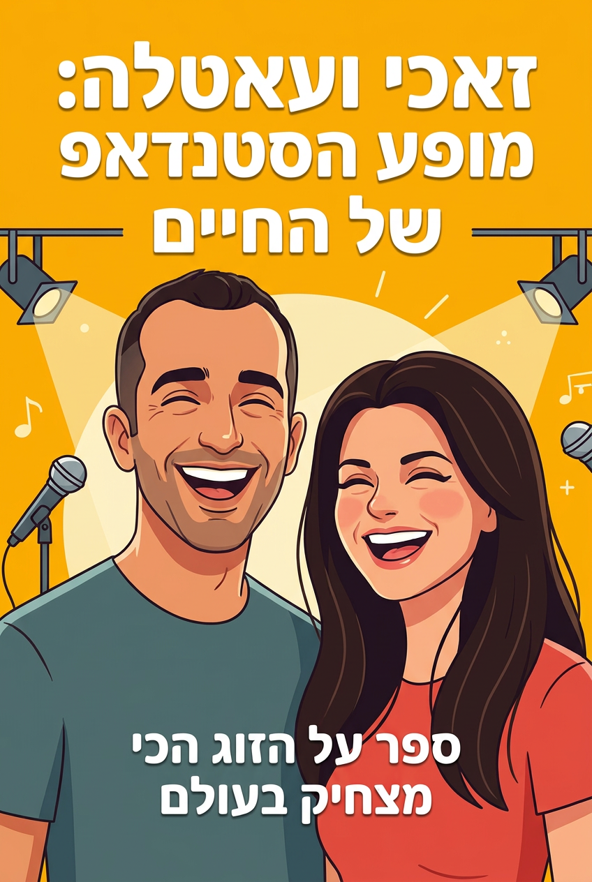 כריכת הספר זאכי ועאטלה: מופע הסטנדאפ של החיים