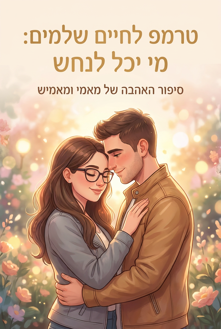 עטיפת הספר "טרמפ לחיים שלמים: מי יכל לנחש" — ספר של לקוח אמיתי, ספר מודפס מותאם אישית מבית ספר במתנה