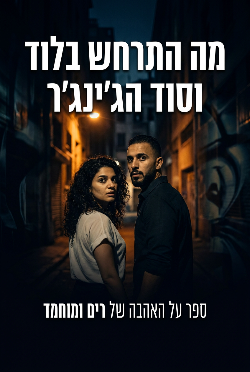 כריכת הספר מה התרחש בלוד וסוד הג׳ינג׳ר