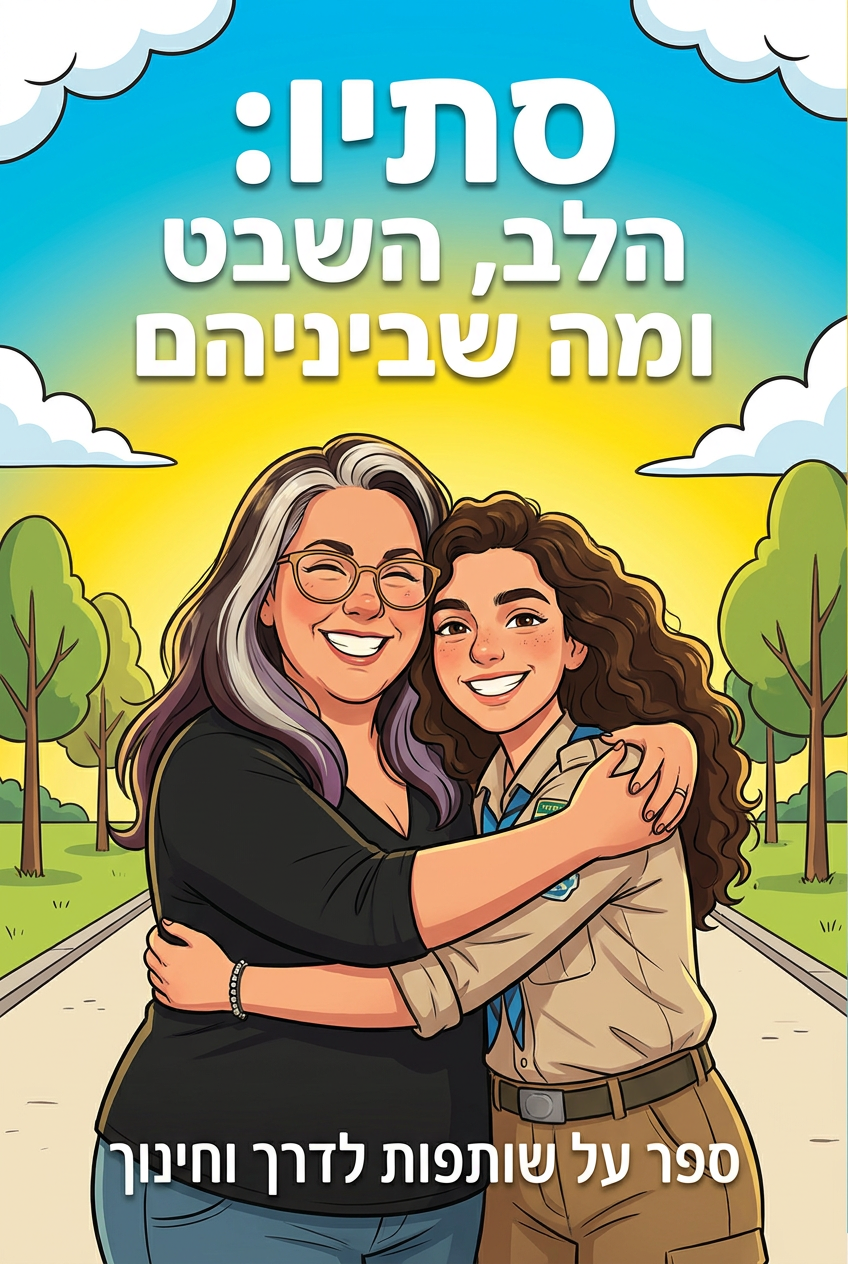 עטיפת הספר "סתיו: הלב, השבט ומה שביניהם" — ספר של לקוח אמיתי, ספר מודפס מותאם אישית מבית ספר במתנה