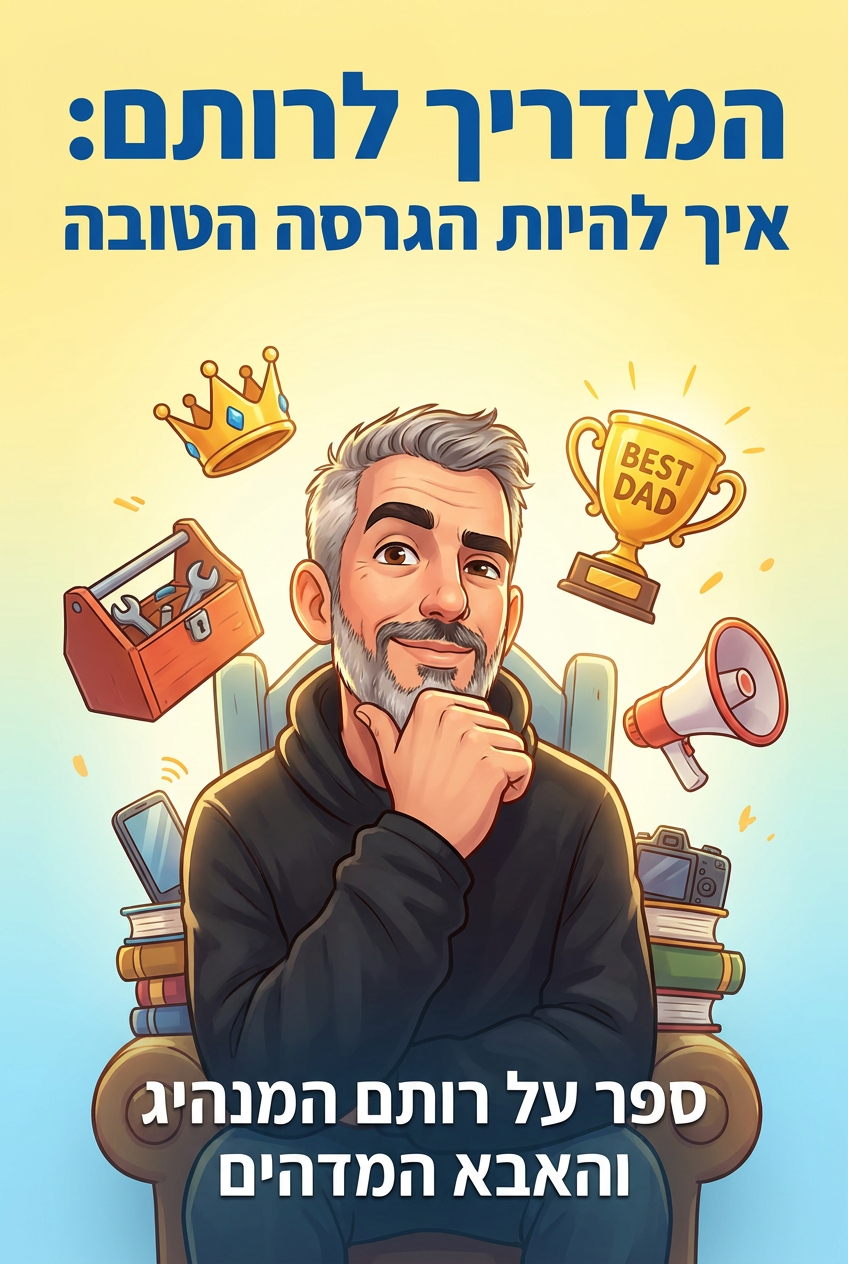 כריכת הספר המדריך לרותם: איך להיות הגרסה הטובה