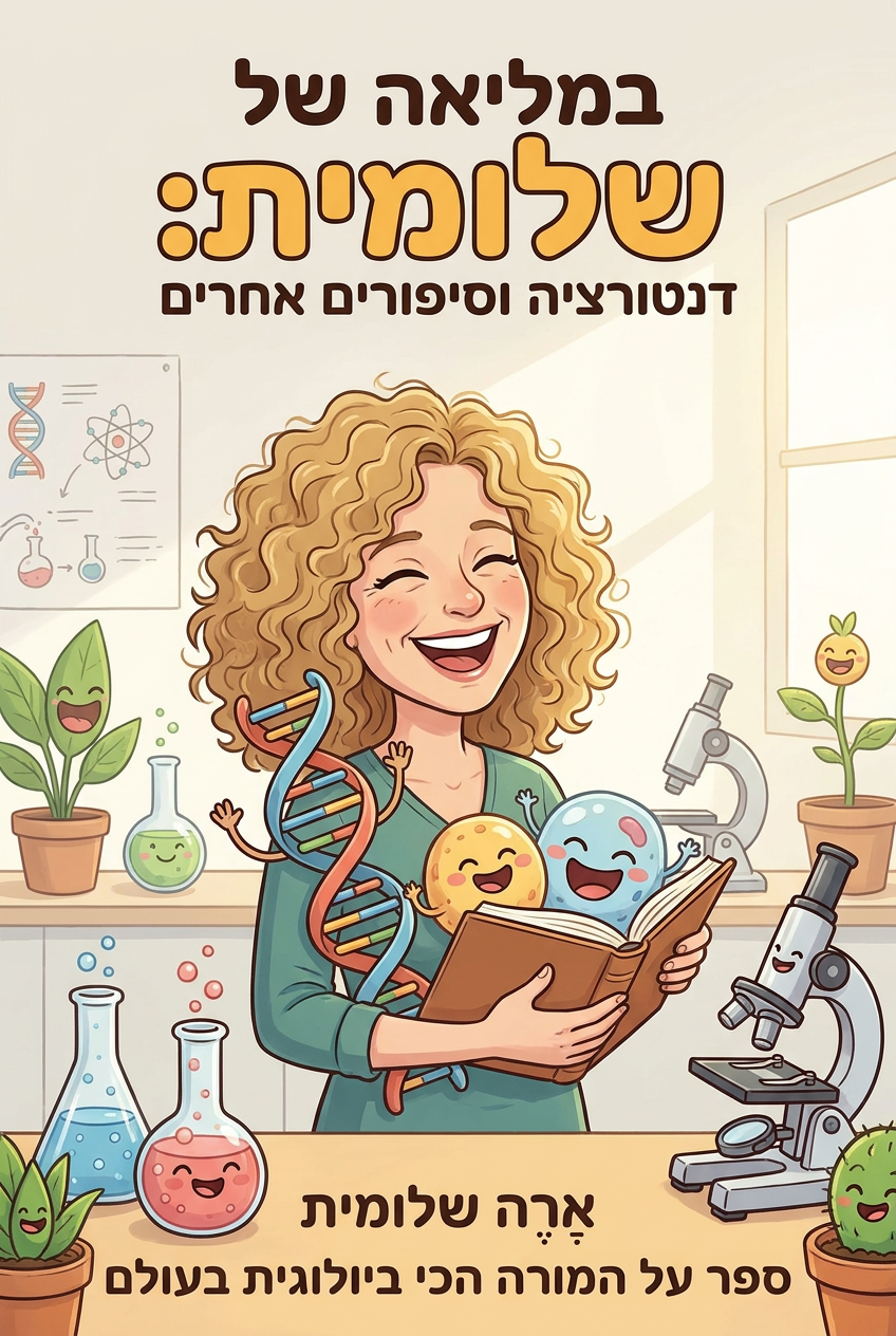 עטיפת הספר "במליאה של שלומית: דנטורציה וסיפורים אחרים" — ספר של לקוח אמיתי, ספר מודפס מותאם אישית מבית ספר במתנה