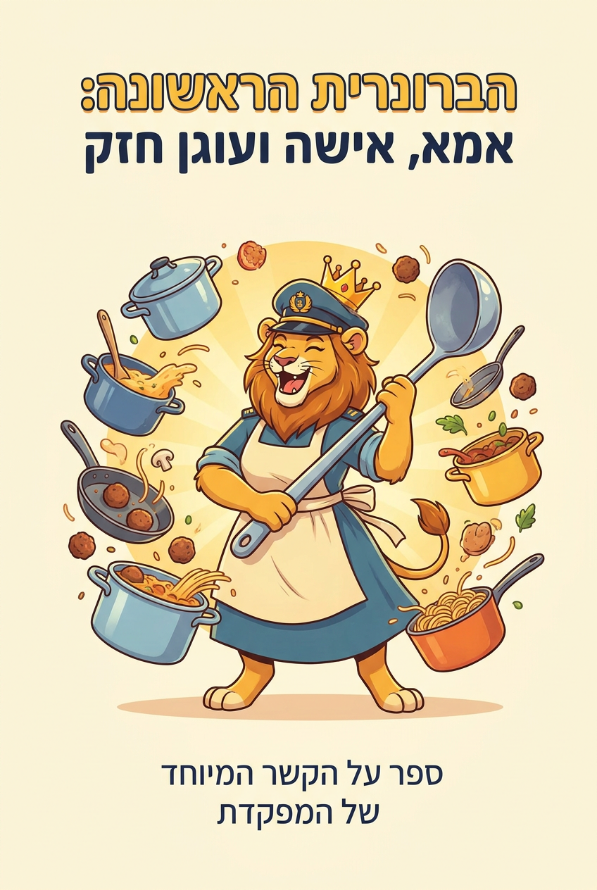 כריכת הספר: הברונרית הראשונה: אמא, אישה ועוגן חזק