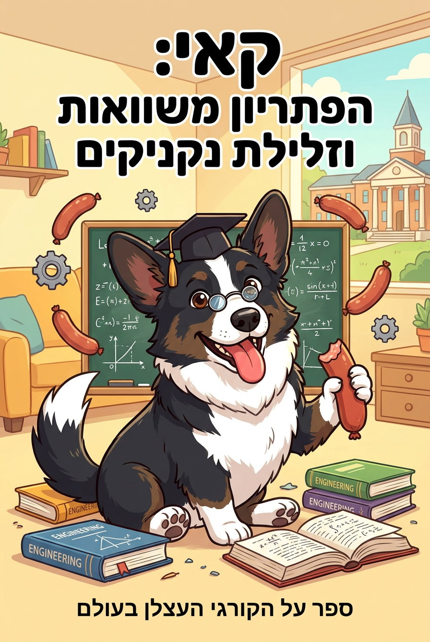 כריכת הספר קאי: המדריך לפתרון משוואות וזלילת נקניקים