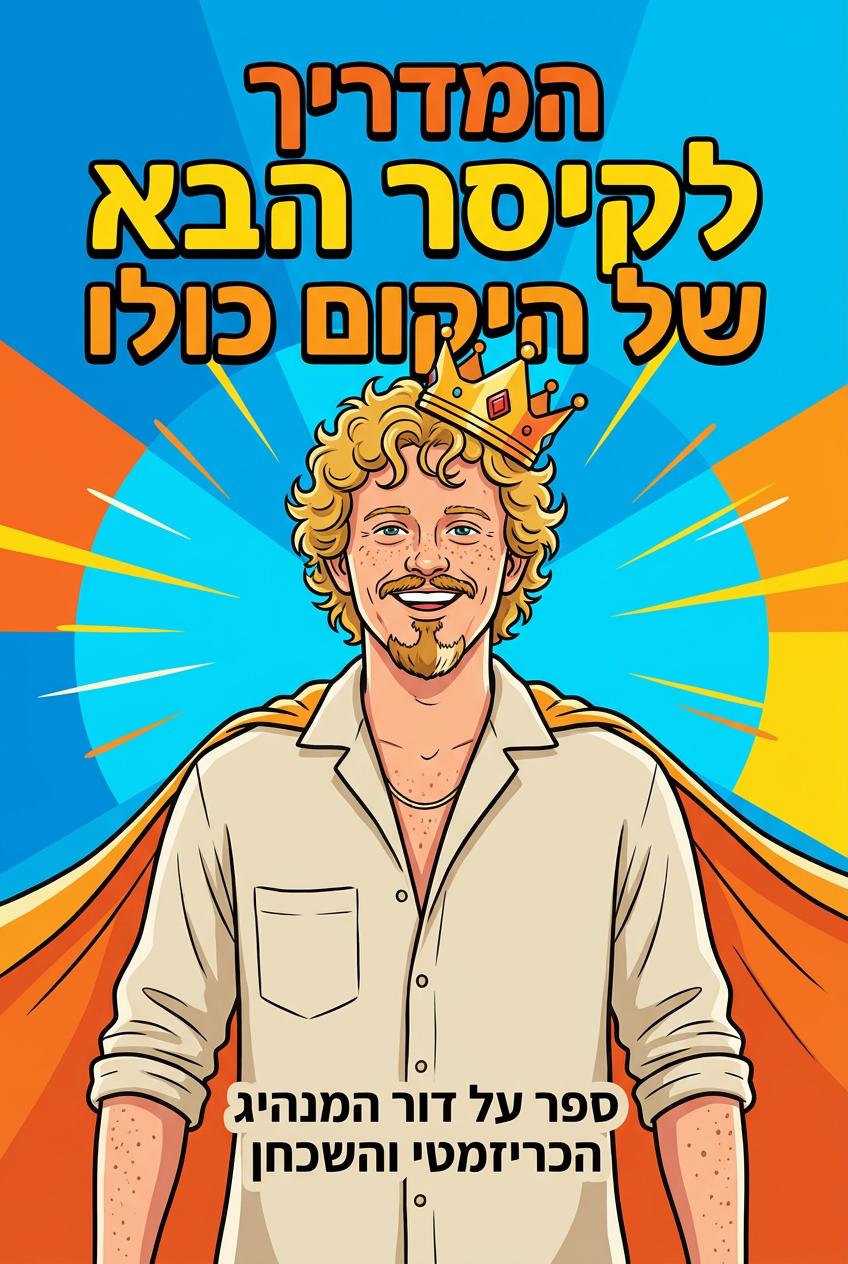 כריכת הספר: המדריך לקיסר הבא של היקום כולו