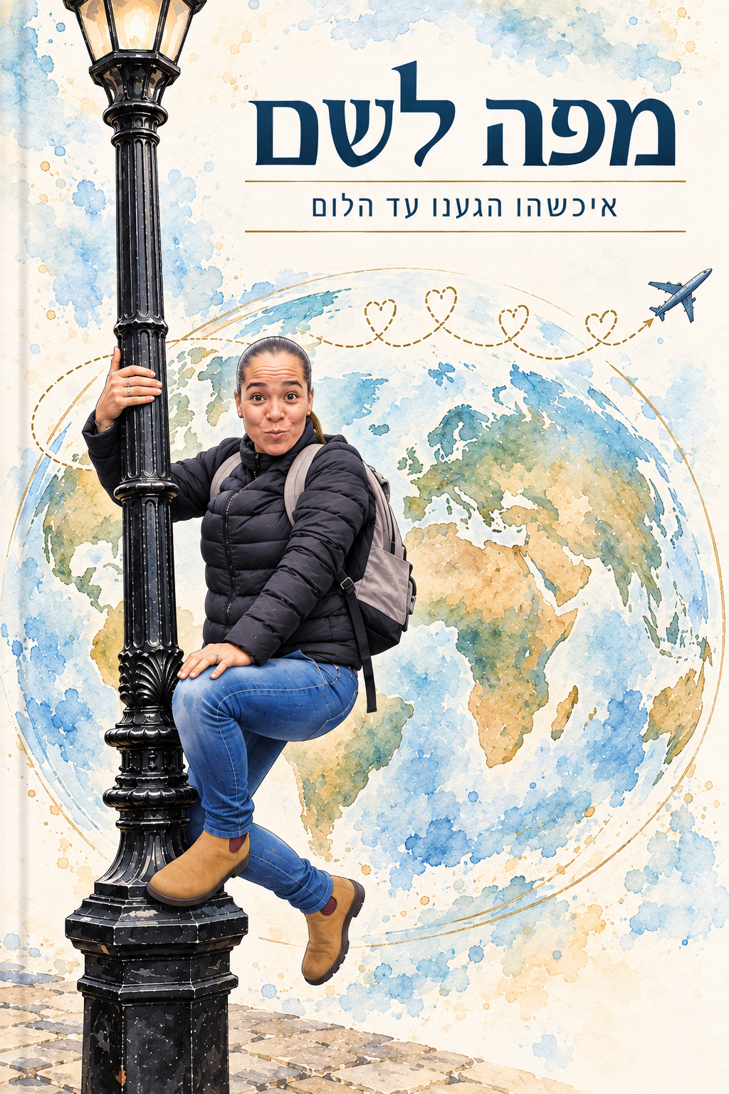 עטיפת הספר "מבקעת הירדן לפסגת המטרהורן" — ספר של לקוח אמיתי, ספר מודפס מותאם אישית מבית ספר במתנה