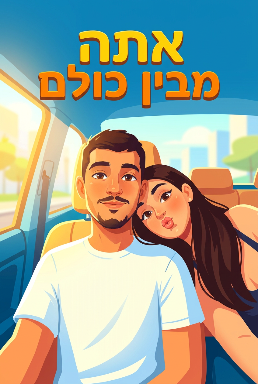 עטיפת הספר "אתה מבין כולם" — ספר של לקוח אמיתי, ספר מודפס מותאם אישית מבית ספר במתנה