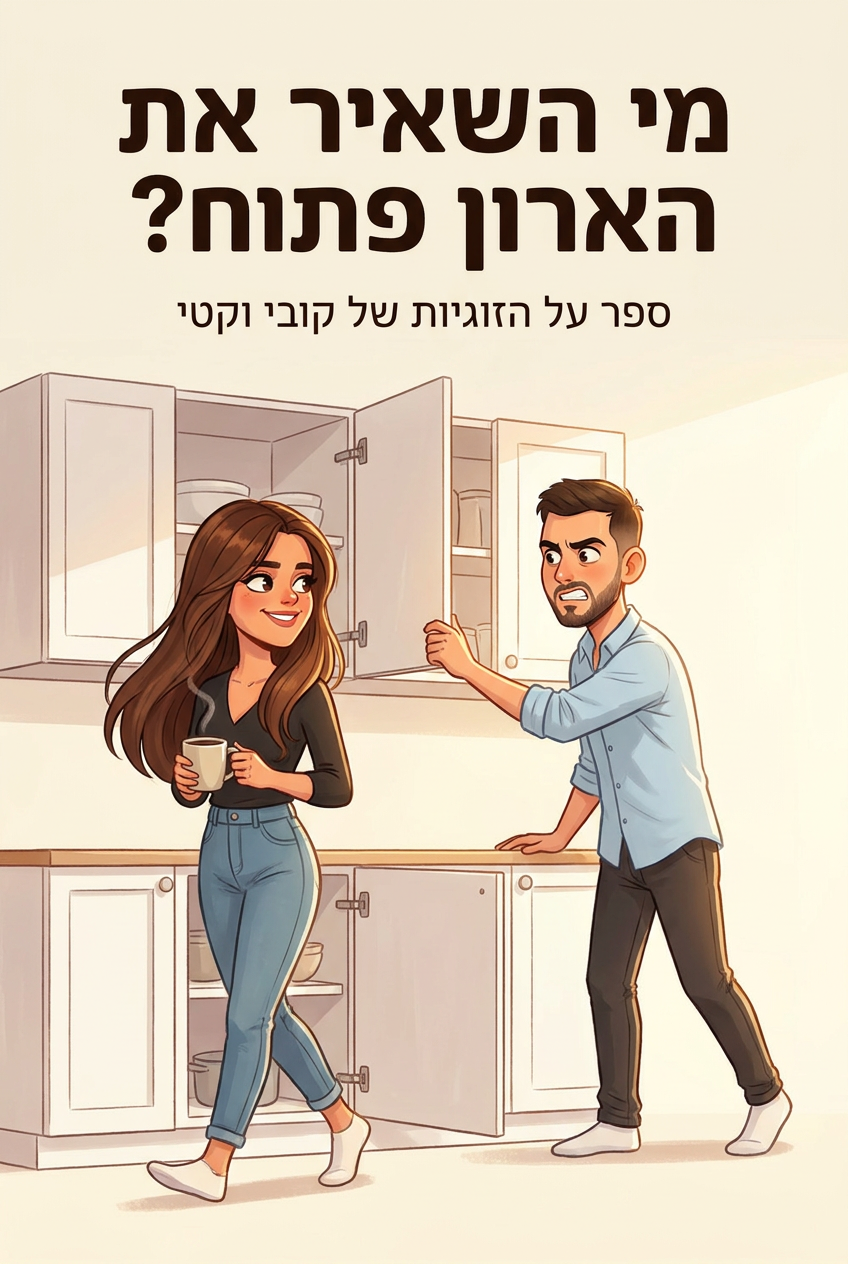 כריכת הספר מי השאיר את הארון פתוח?